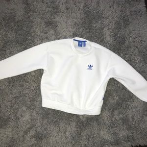 Adidas cropped sweater, WORN ONCE